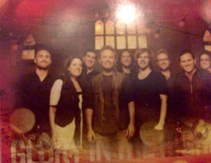 The Chris Tomlin Band (and featured artists)...Nice hair Daniel :)