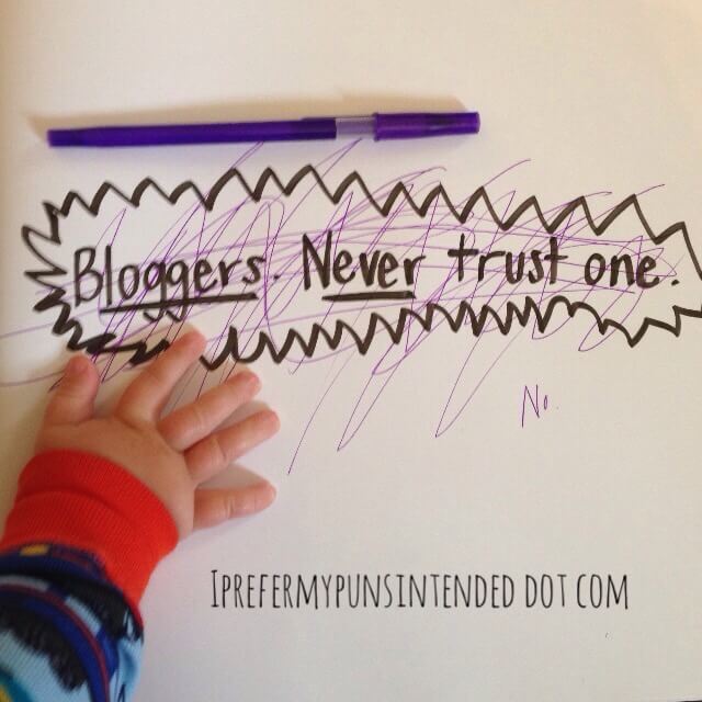 Why you probably shouldn’t trust a blogger…